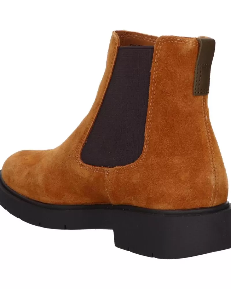 Woman GEOX Woman And Girl Mid Boots D16Qrc 00023 D Spherica C6001 Cognac