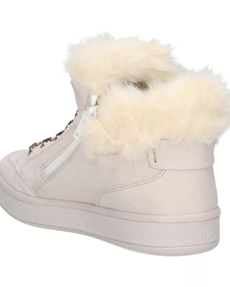 Woman GEOX Woman And Girl Mid Boots D26Ffe 09Abh D Leelu C1122 Papyrus