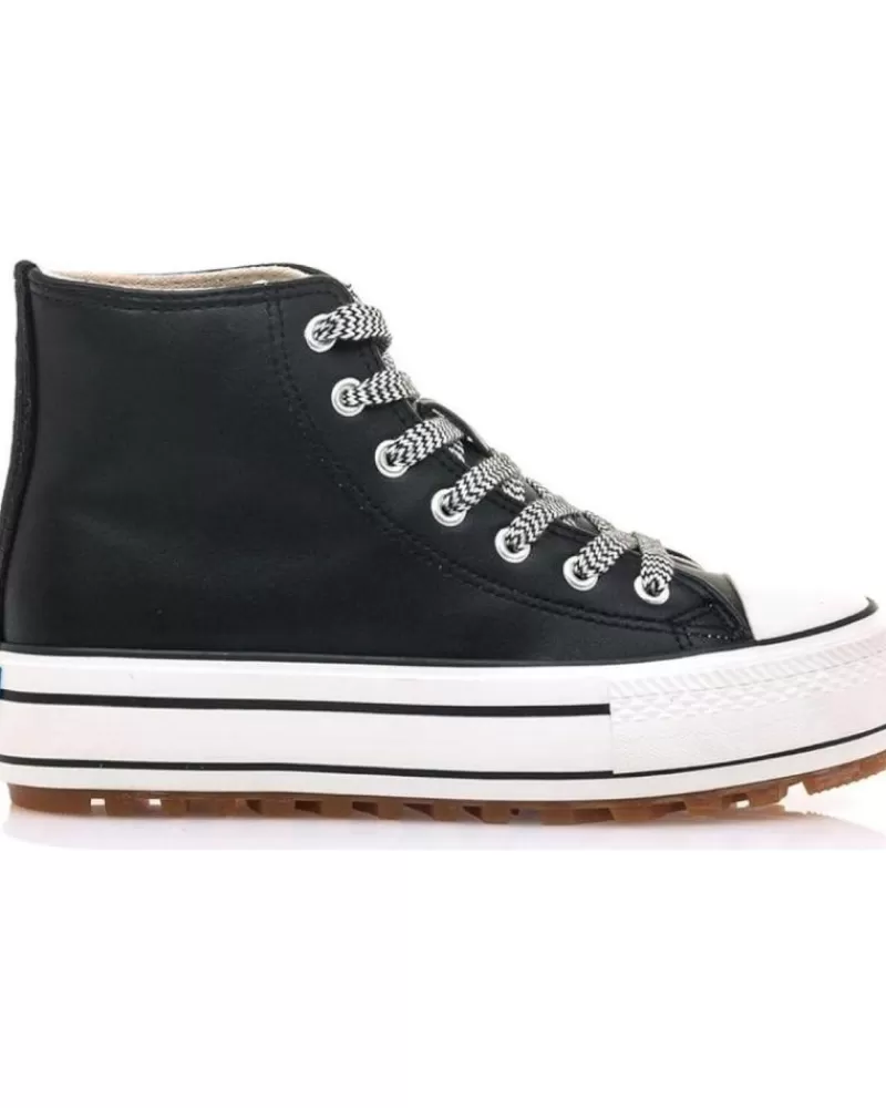 Woman MTNG Woman And Girl Mid Boots 60298 C54930 - Actio Pu Negro - Lany Negro