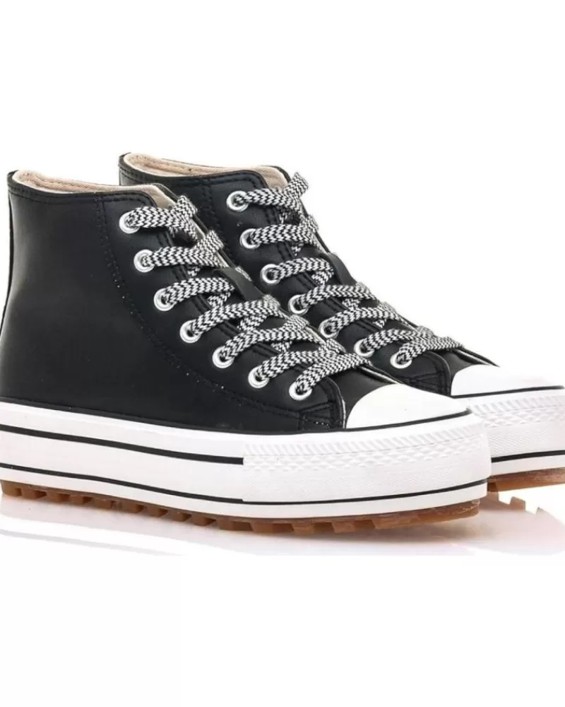 Woman MTNG Woman And Girl Mid Boots 60298 C54930 - Actio Pu Negro - Lany Negro