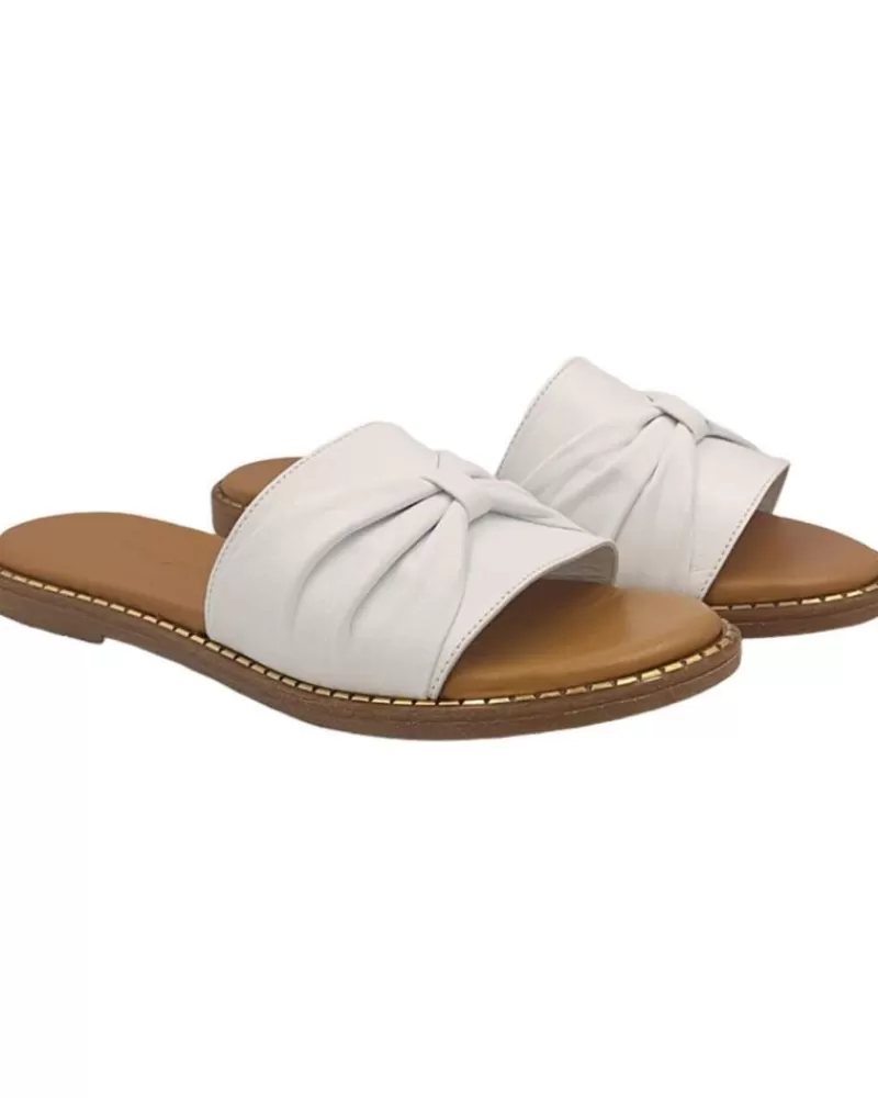 Girl EPOCHE XI Sandals-Woman And Girl Sandals Sandalia Lazo 701 Blanco
