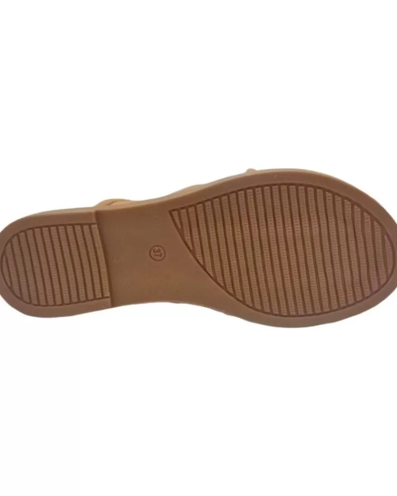 Girl EPOCHE XI Sandals-Woman And Girl Sandals Sandalia Lazo 701 Blanco