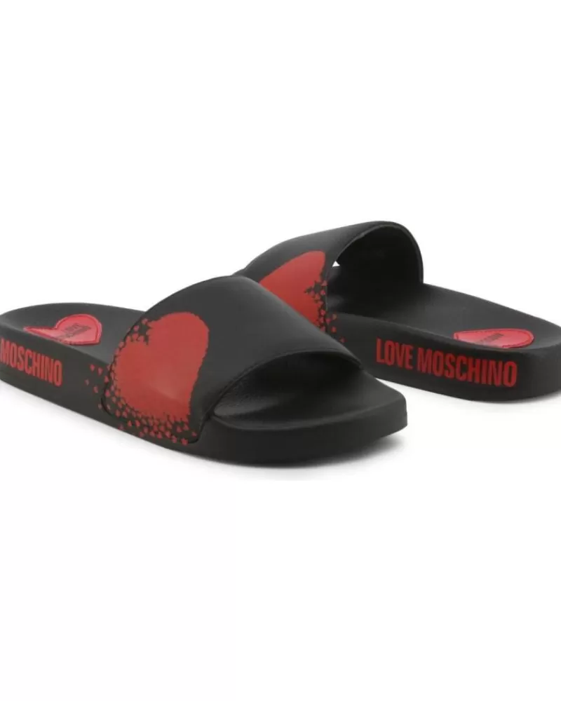 Girl LOVE MOSCHINO Sandals-Woman And Girl Sandals - Ja28012G1Ei15 Black