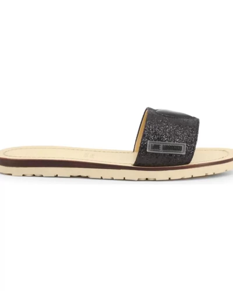 Girl LOVE MOSCHINO Sandals-Woman And Girl Sandals - Ja28091G0Aja Black