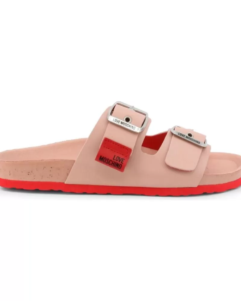 Girl LOVE MOSCHINO Sandals-Woman And Girl Sandals - Ja28103G1Eiaz Pink
