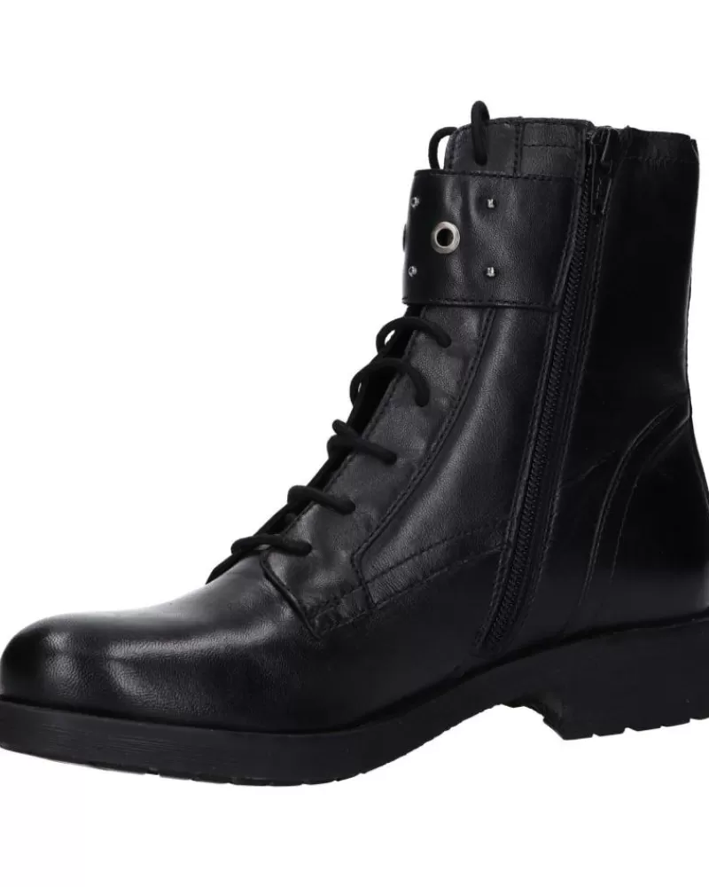 Girl GEOX Shoes-Woman And Girl Shoes D266Rf 000Tu D Rawelle C9999 Black