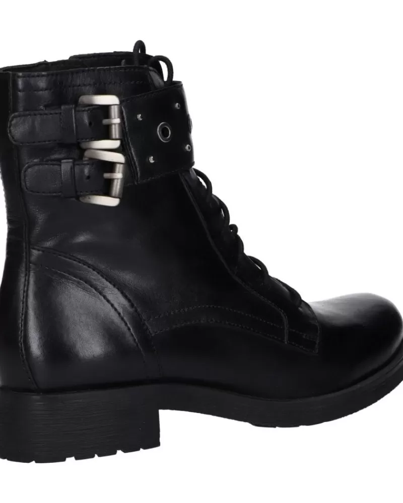 Girl GEOX Shoes-Woman And Girl Shoes D266Rf 000Tu D Rawelle C9999 Black