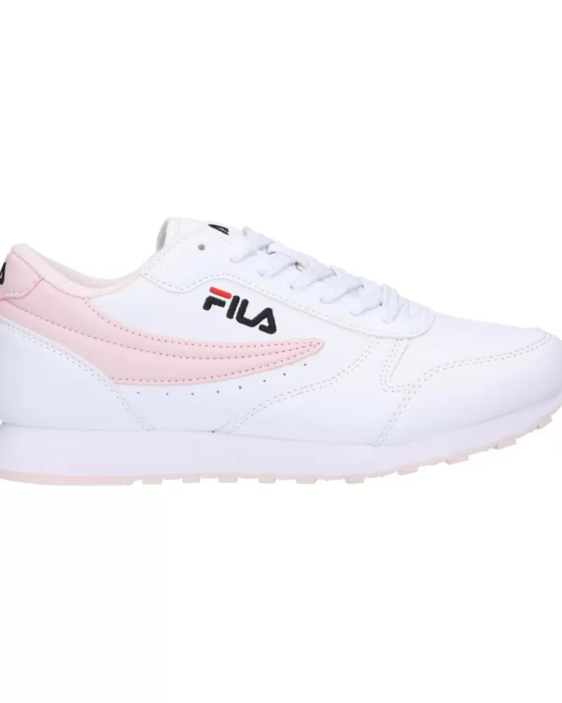 Woman FILA Woman And Girl Trainers 1010308 13256 D8 Orbit White