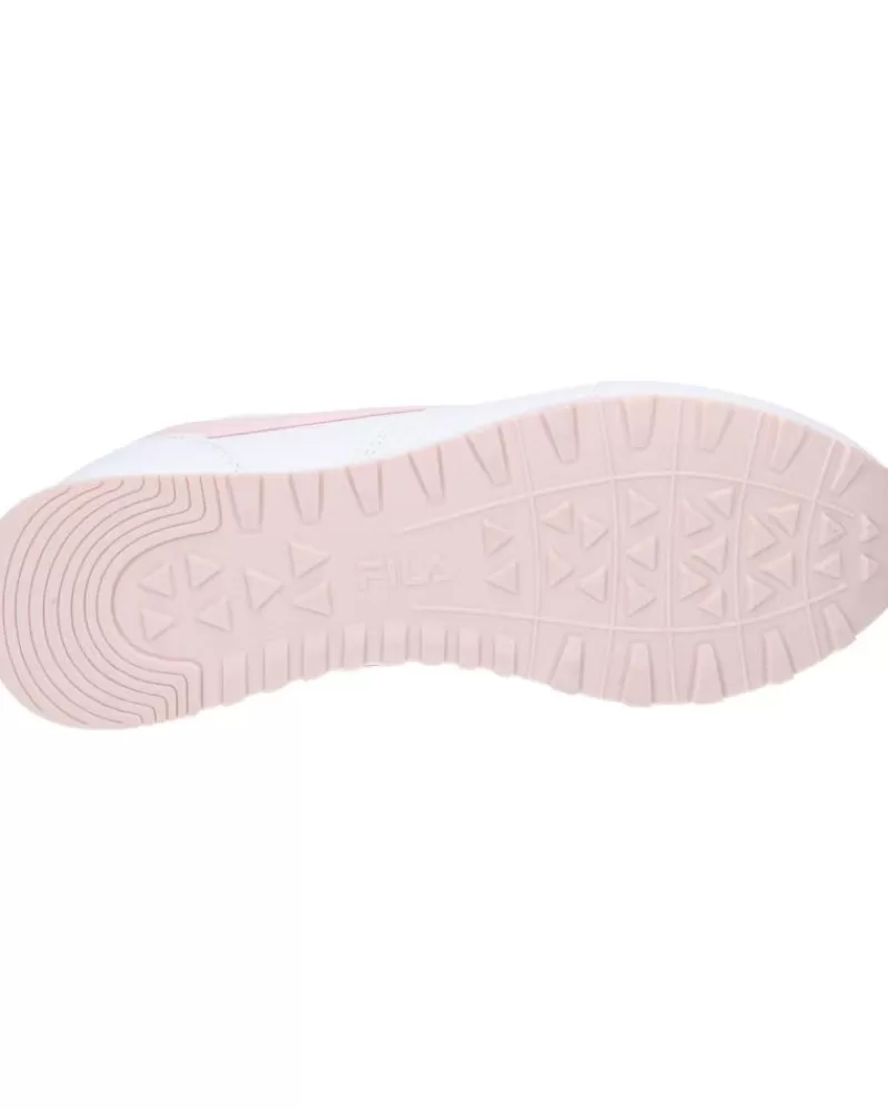 Girl FILA Sports Shoes-Woman And Girl Trainers 1010308 13256 D8 Orbit White