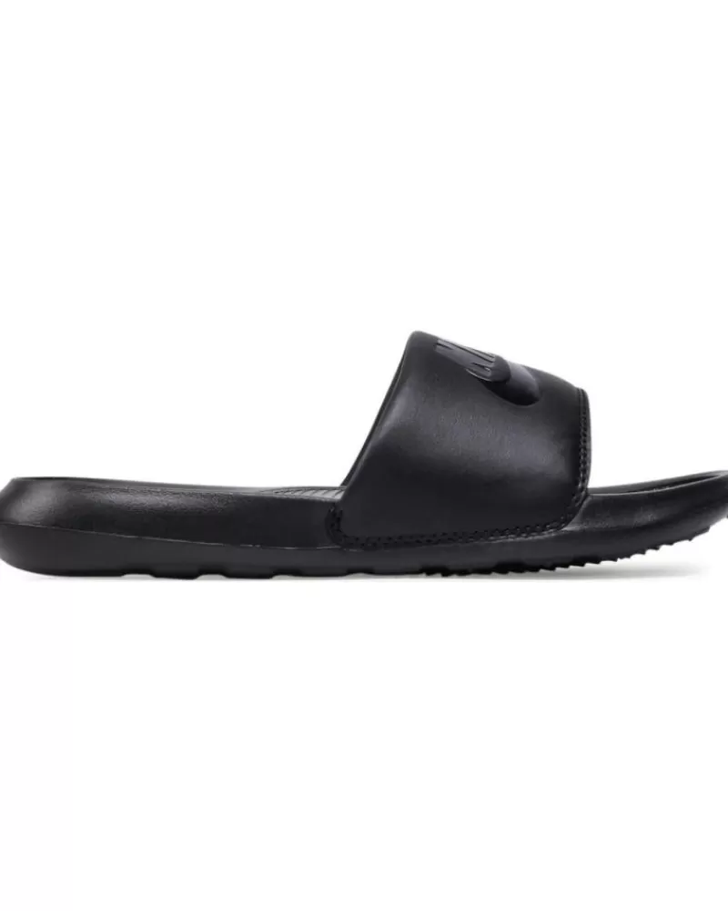 Man NIKE Woman And Man And Boy Flip Flops Cn9677-004 Victori One Slide Wmns Black-Black-Black
