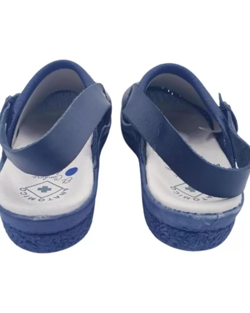Boy JAVER Clogs-Woman And Man And Boy Shoes Calzado De Trabajo Varios 15423 Marino