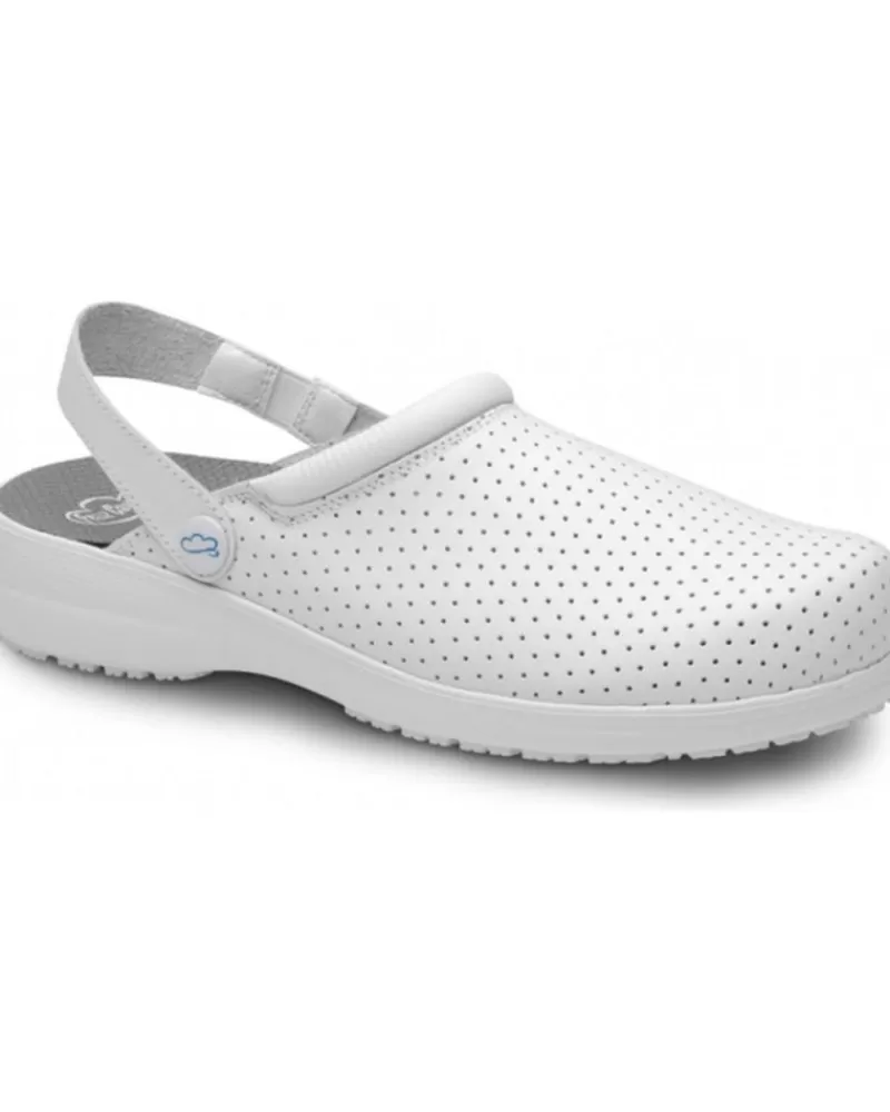 Man FELIZ CAMINAR Woman And Man Clogs Zeta - Blanco