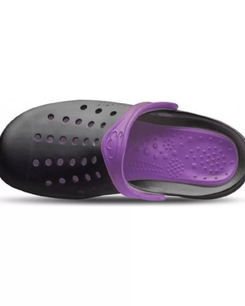 Man FELIZ CAMINAR Woman And Man Clogs Zuecos Sanitarios Kinetic - Morado