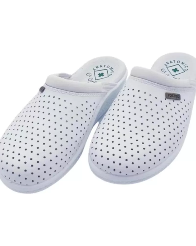 Man JAVER Woman And Man Clogs Calzado De Trabajo 04 Zueco Varios 12548 Blanco