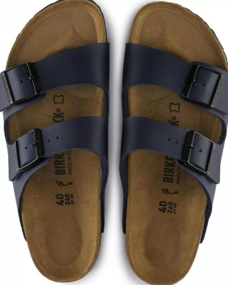 Man BIRKENSTOCK Woman And Man Flip Flops Sandalias Arizona 51751 Blue