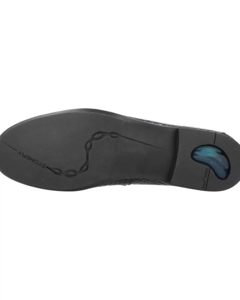 Man STONEFLY Woman And Man Mocasines Summer Ii 10 Calf Intreccia Azul