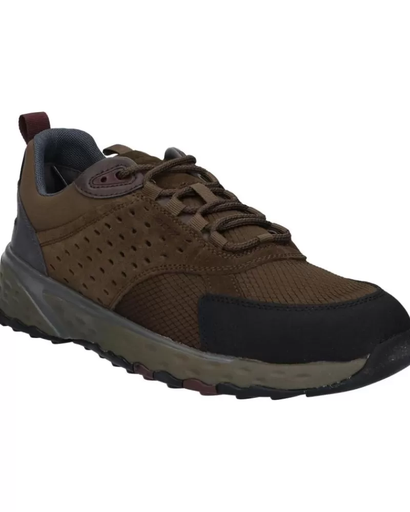 Man GEOX Woman And Man Zapatillas Deporte U25Eca 02211 U Sterrato C3277 Dk Olive