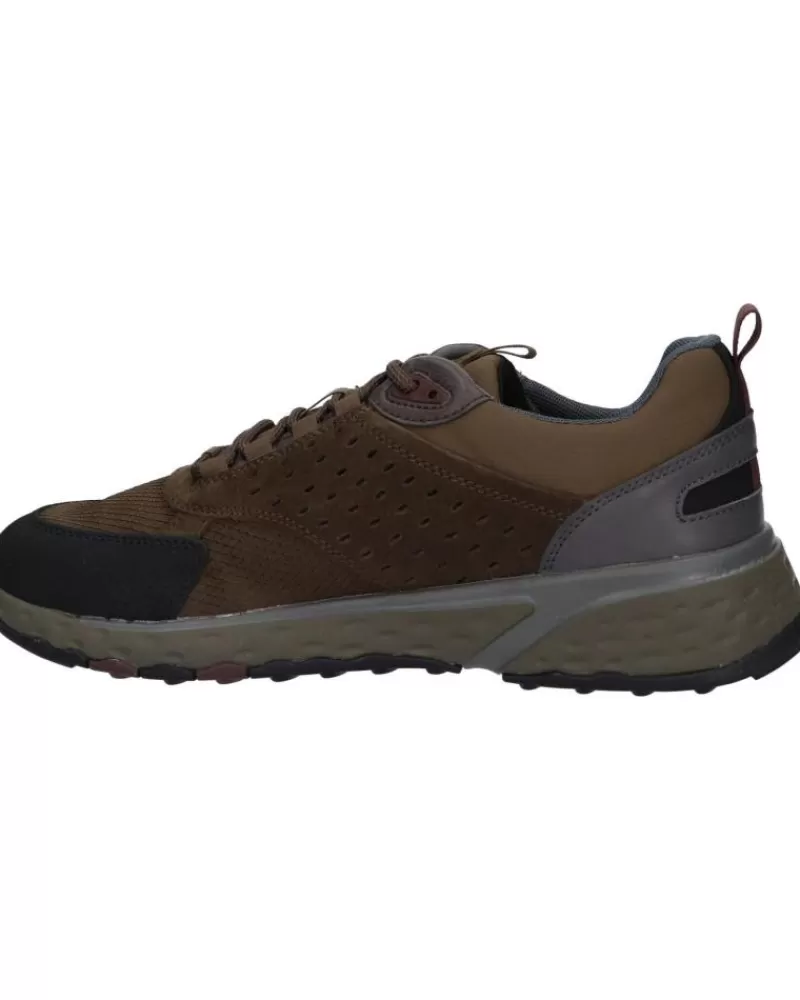 Man GEOX Woman And Man Zapatillas Deporte U25Eca 02211 U Sterrato C3277 Dk Olive