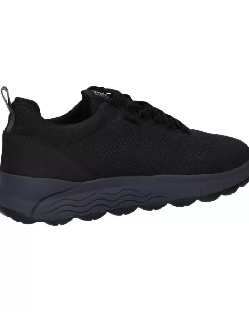 Man GEOX Woman And Man Zapatillas Deporte U26Fdb 000Zg U Spherica 4X4 B Abx C9999 Black