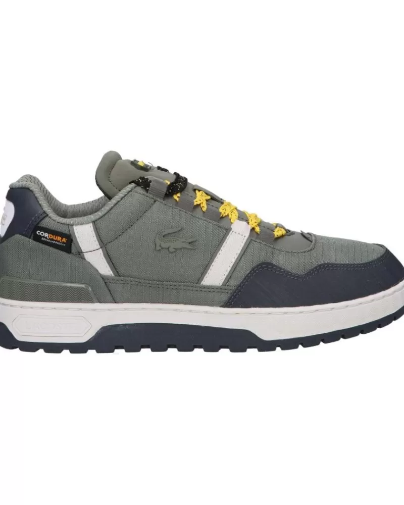 Man LACOSTE Woman And Man Zapatillas Deporte 46Sma0087 T-Clip Winter Da7 Khk-Dk Gry