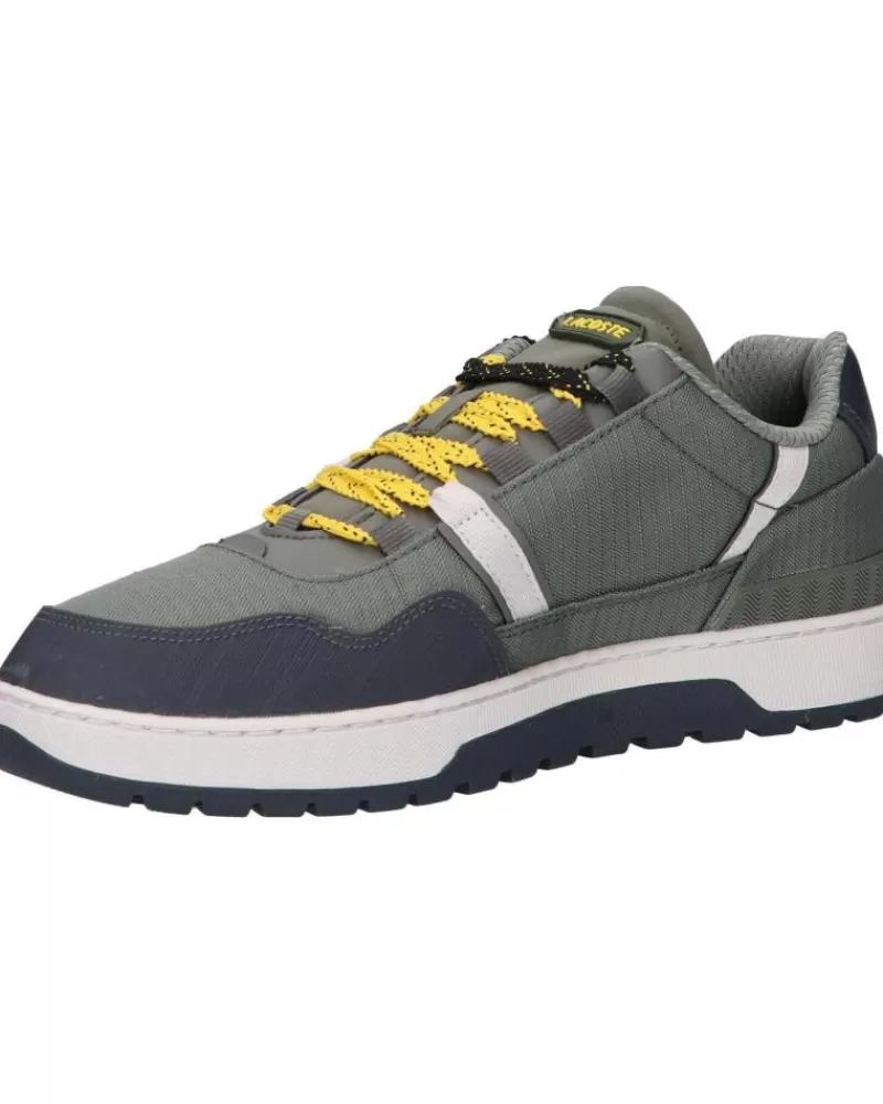 Man LACOSTE Woman And Man Zapatillas Deporte 46Sma0087 T-Clip Winter Da7 Khk-Dk Gry