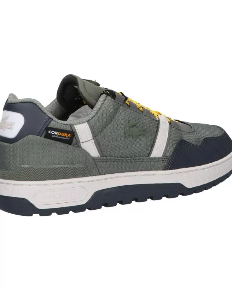 Man LACOSTE Woman And Man Zapatillas Deporte 46Sma0087 T-Clip Winter Da7 Khk-Dk Gry