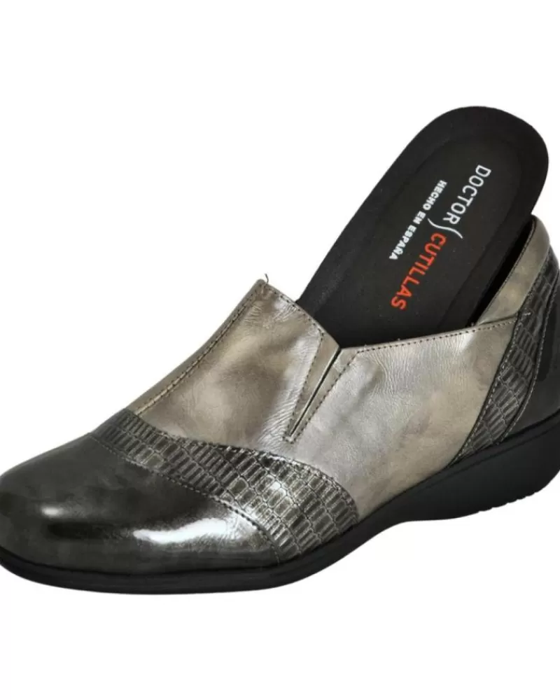 Woman D`CUTILLAS Woman Boots Doctor Cutillas - Mocasin Con Cuna Para Mujer Horma Comoda Antracita