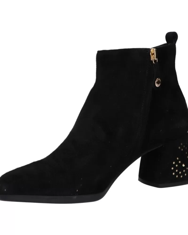 Woman GEOX Woman Boots D04Efl 00021 D Calinda Mid C0495 Black-Gold