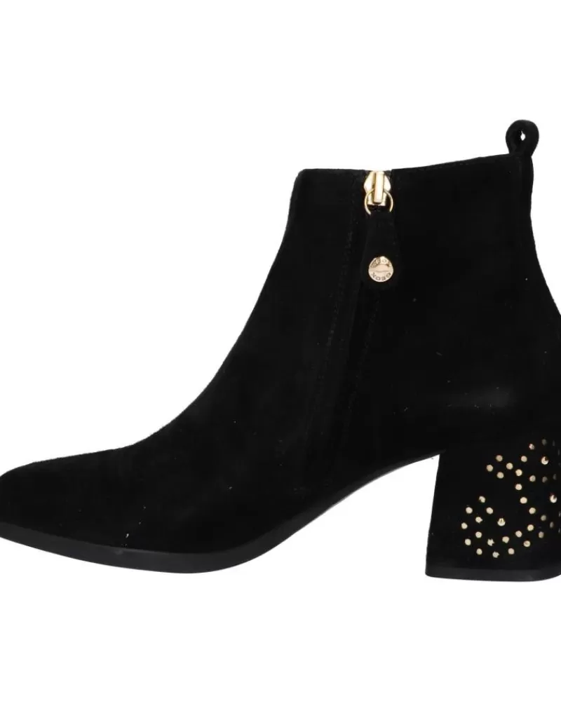 Woman GEOX Woman Boots D04Efl 00021 D Calinda Mid C0495 Black-Gold