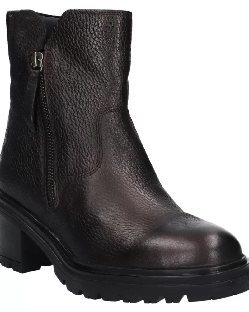 Woman GEOX Woman Boots D16Qcb 0Cr22 D Damiana C6335 Dk Bronze-Black