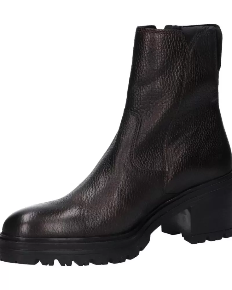 Woman GEOX Woman Boots D16Qcb 0Cr22 D Damiana C6335 Dk Bronze-Black