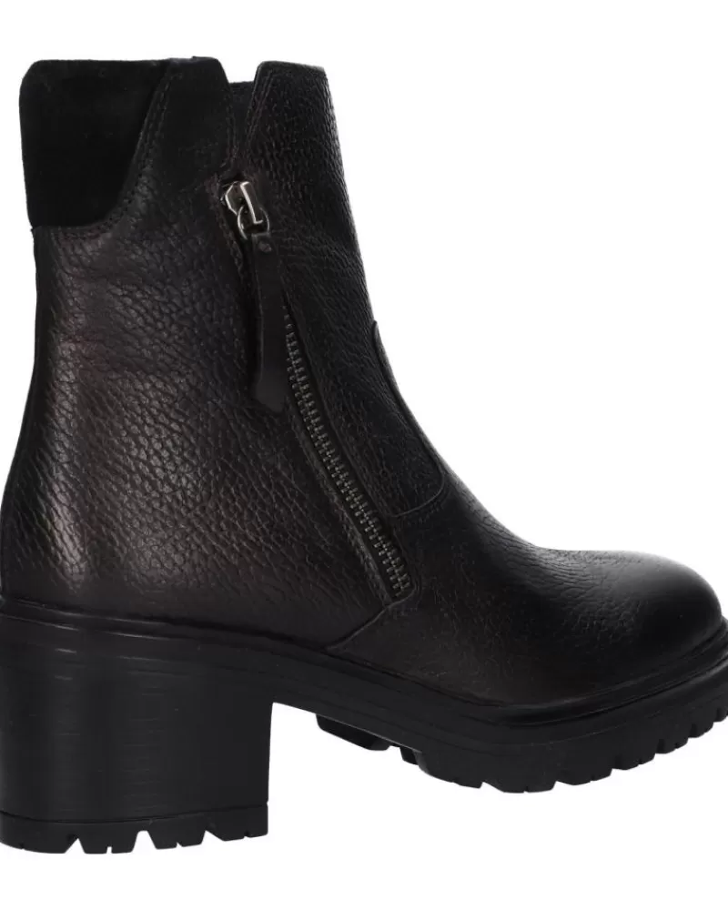 Woman GEOX Woman Boots D16Qcb 0Cr22 D Damiana C6335 Dk Bronze-Black