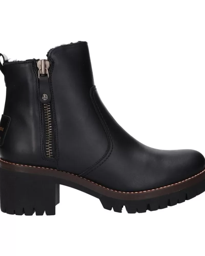 Woman PANAMA JACK Woman Boots Pauline Igloo Trav B2 Napa Negro