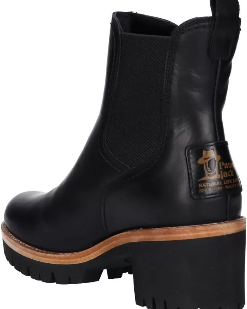 Woman PANAMA JACK Woman Boots Pia Igloo Trav B3 Napa Negro