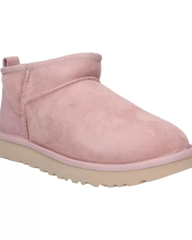 Woman UGG Woman Boots 1116109 Classic Ultra Mini Rose Grey