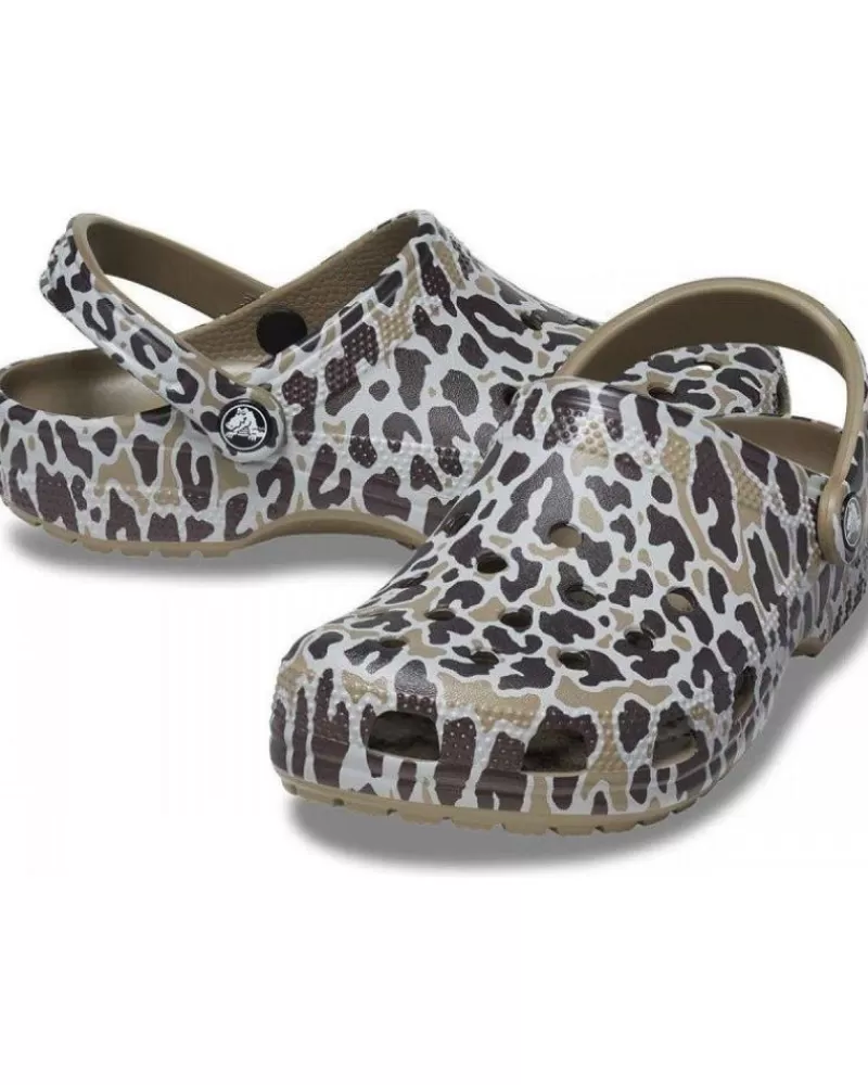 Woman CROCS Woman Clogs Classic Clog 206676 Animal Print Varios Colores