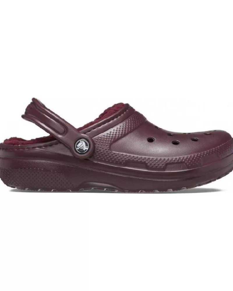 Woman CROCS Woman Clogs Classic Lined Clog U 203591 Marrn Morado