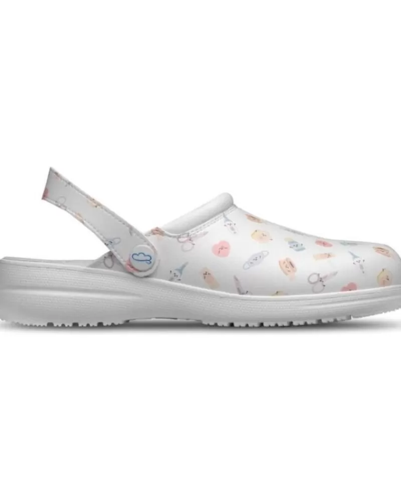 Woman FELIZ CAMINAR Woman Clogs Zuecos Zueco Wonderful Blanco
