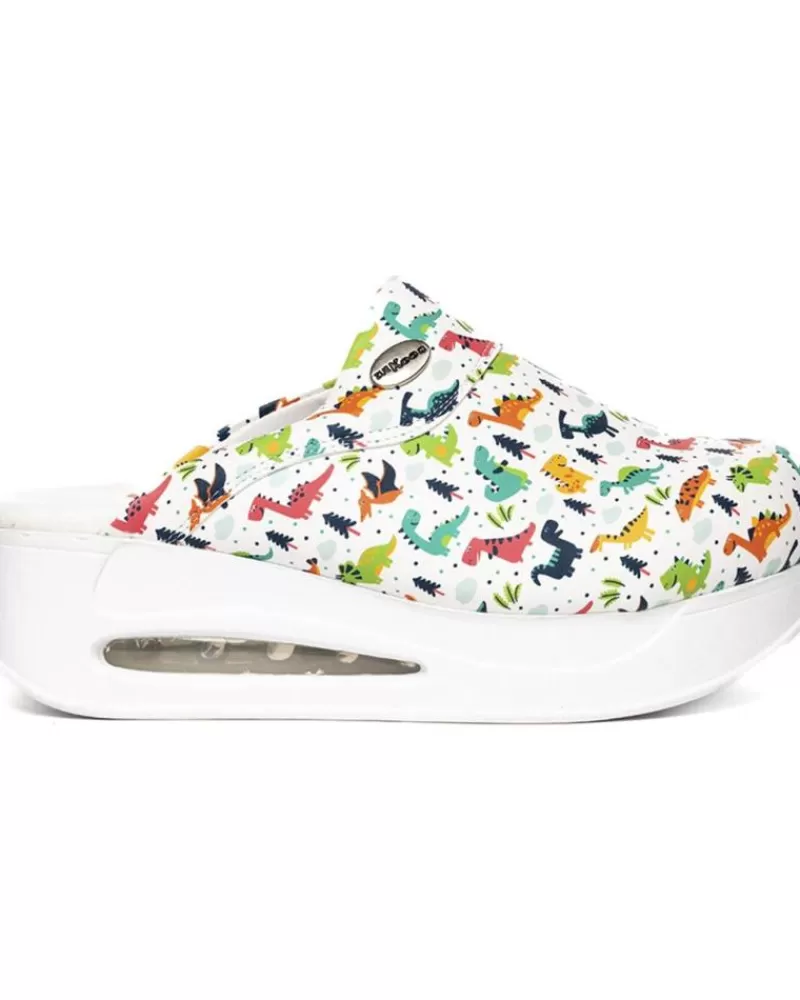 Woman ZUEKOOS Woman Clogs Zueco Airmax 02-Jurassic Multicolor