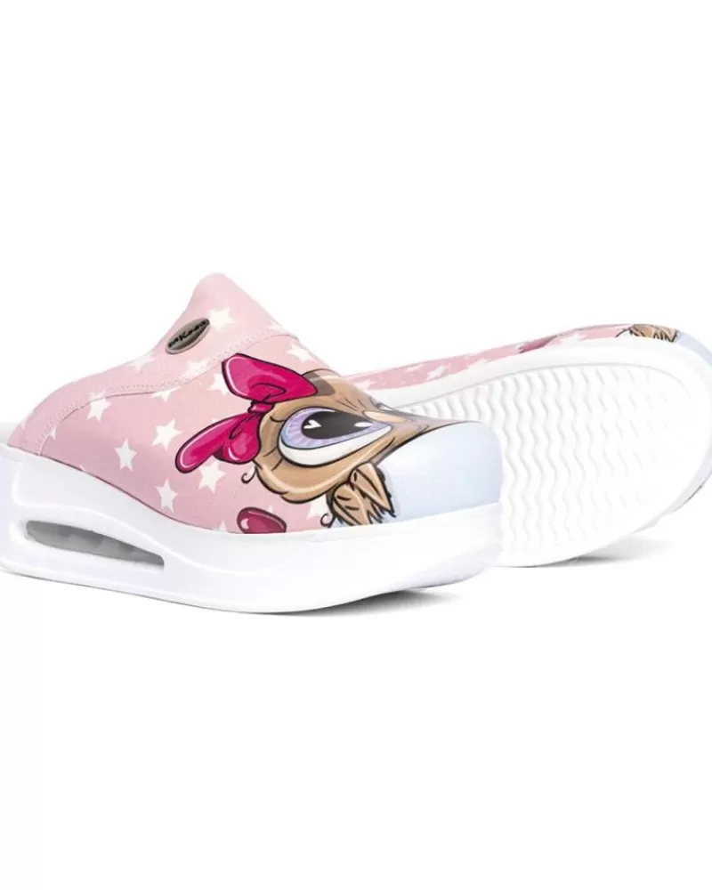 Woman ZUEKOOS Woman Clogs Zueco Buho Closed Airmax Multicolor