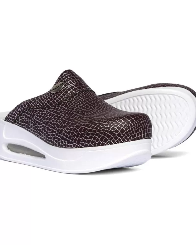 Woman ZUEKOOS Woman Clogs Zueco Milano Closed Airmax Burdeos