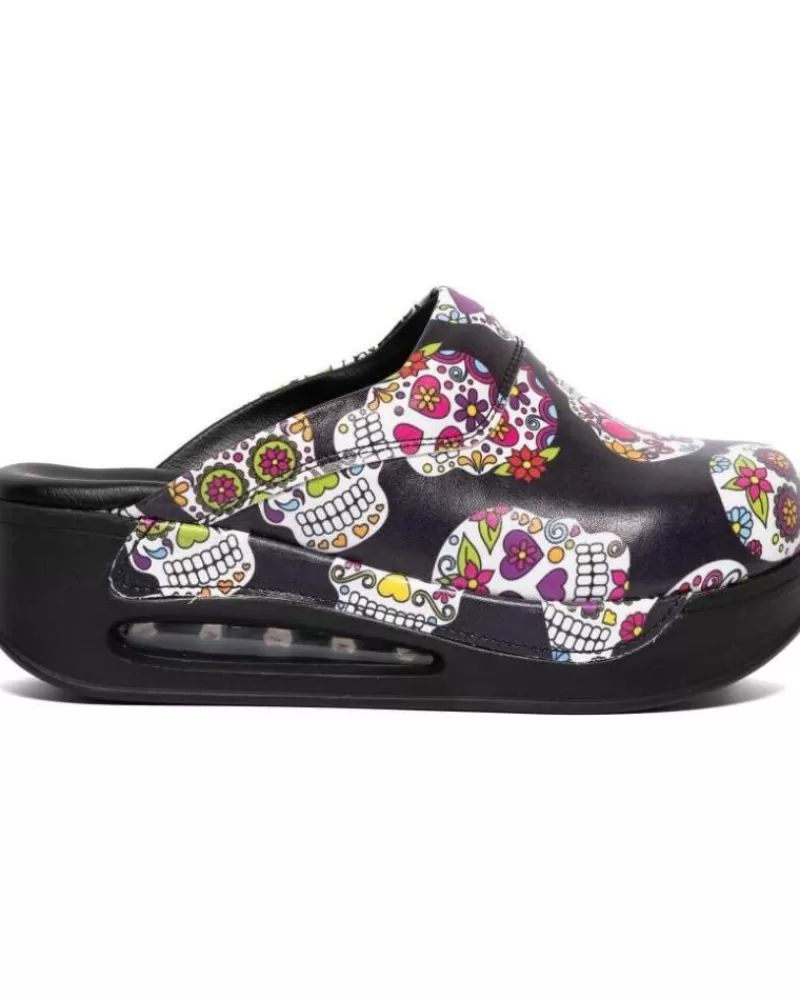 Woman ZUEKOOS Woman Clogs Zueco Sanitario Mexico Negro
