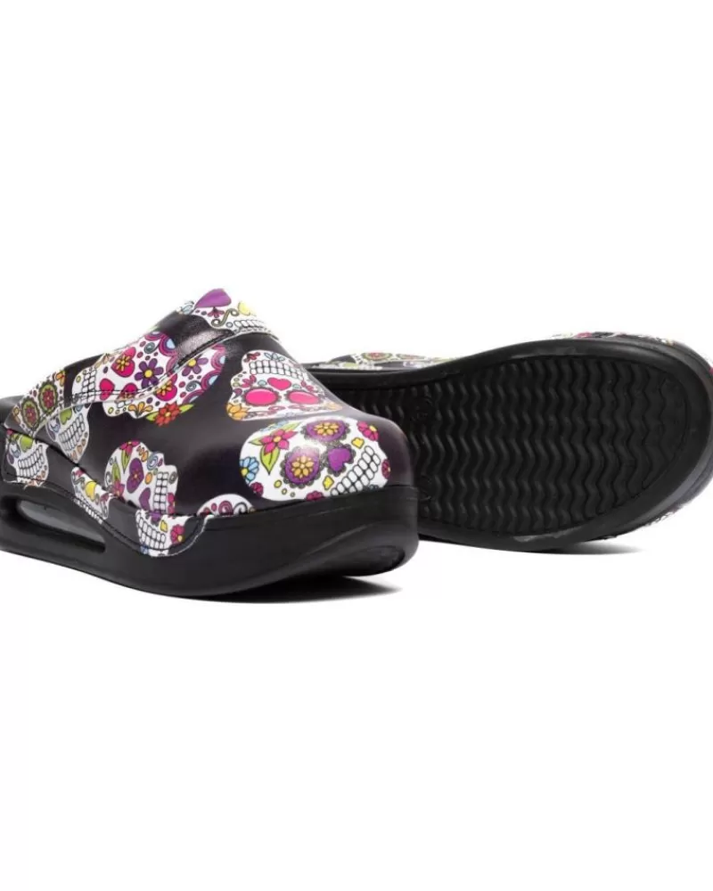 Woman ZUEKOOS Woman Clogs Zueco Sanitario Mexico Negro