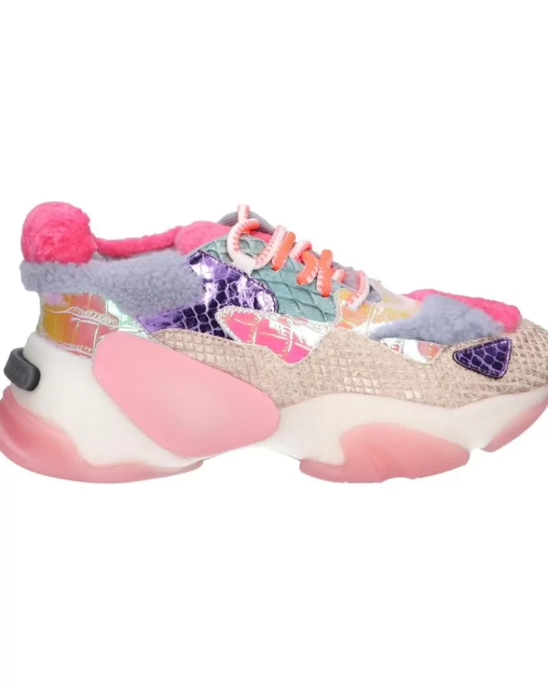 Woman EXE Woman G168-8 Leather Grey Pink