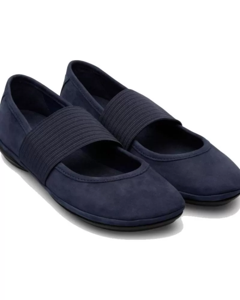 Woman CAMPER Woman Flat Shoes Bailarinas Right Nina 21595 Marino