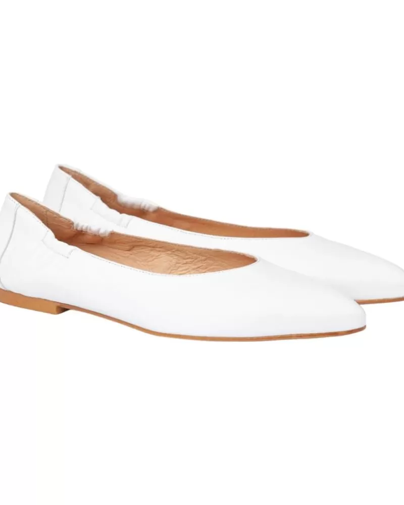 Woman EVA MAÑAS Woman Flat Shoes Eva Manas Babucha Piel 1480 Blanco