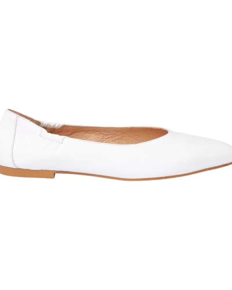 Woman EVA MAÑAS Woman Flat Shoes Eva Manas Babucha Piel 1480 Blanco
