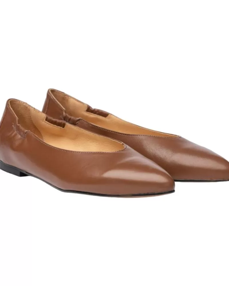 Woman EVA MAÑAS Woman Flat Shoes Eva Manas Salon Babucha Piel 1480 Vison