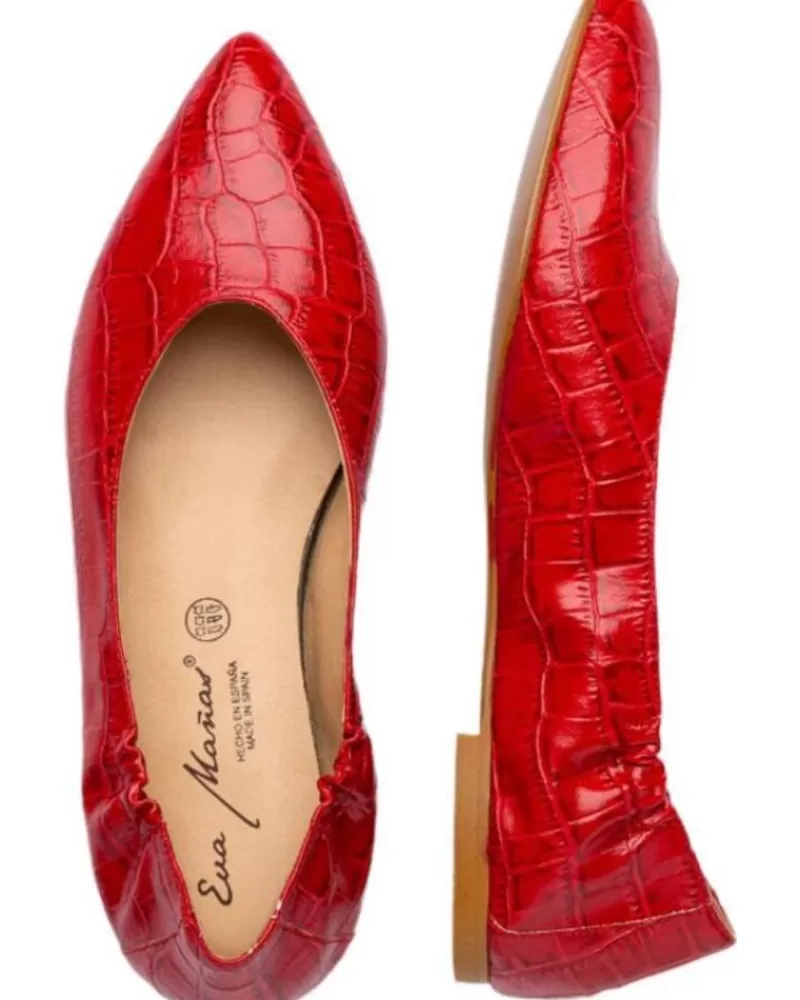 Woman EVA MAÑAS Woman Flat Shoes Eva Manas Salon Babucha Piel 1481 Vison
