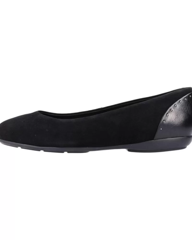 Woman GEOX Woman Flat Shoes D Annytah A Negro